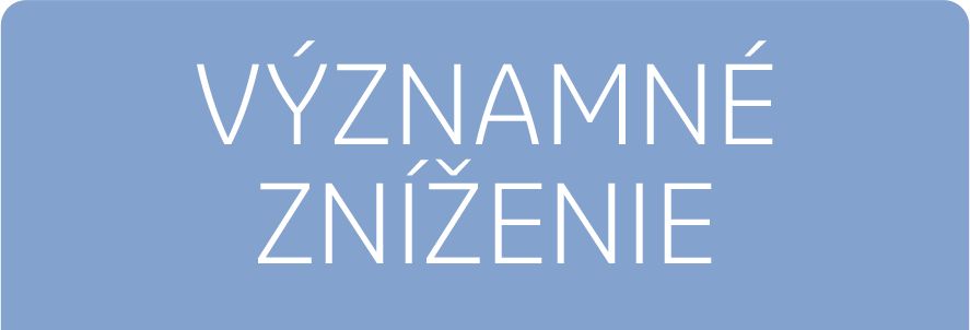 Významné zníženie